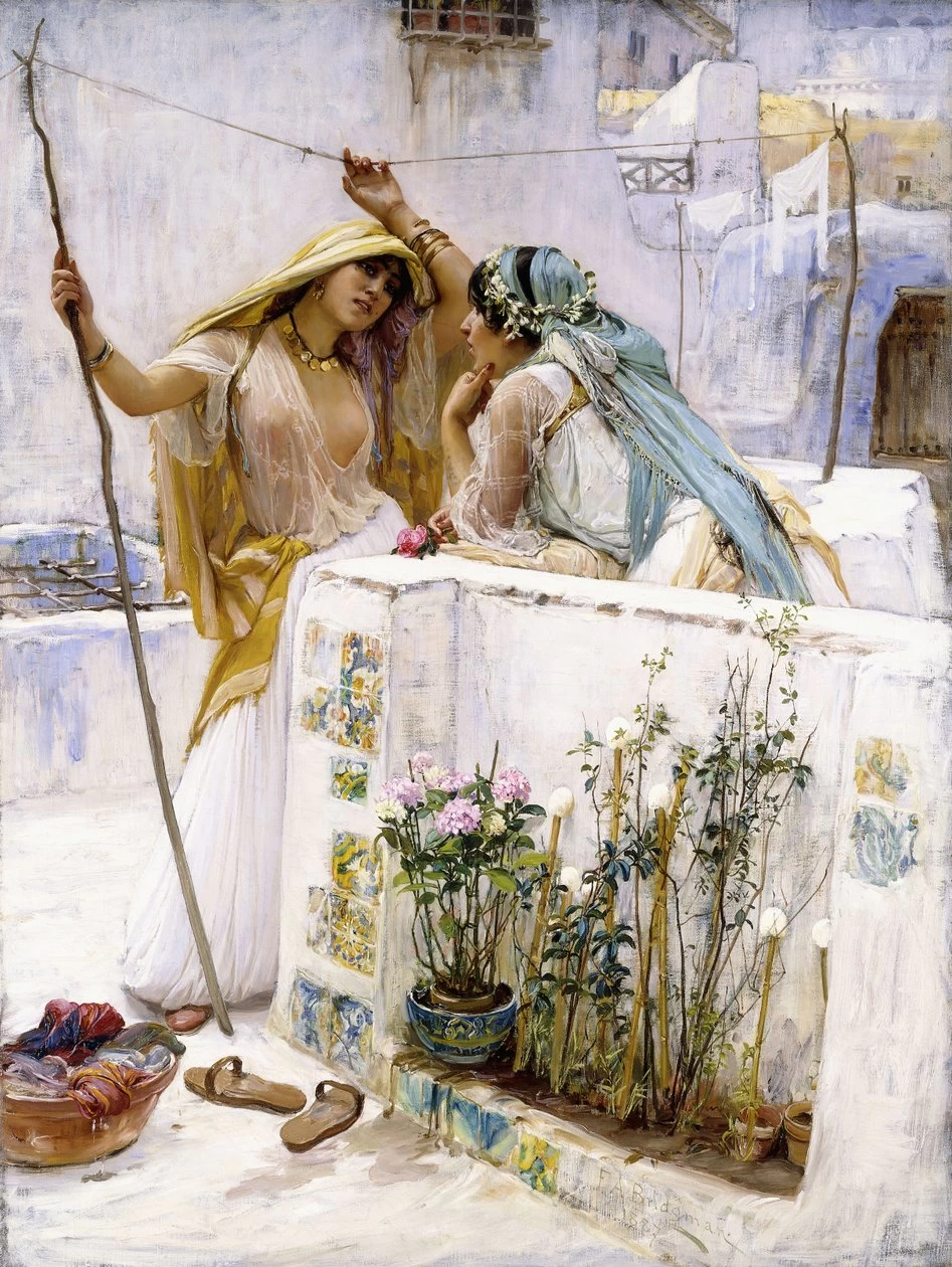 Le vicine, terrazze di Algeri, 1887